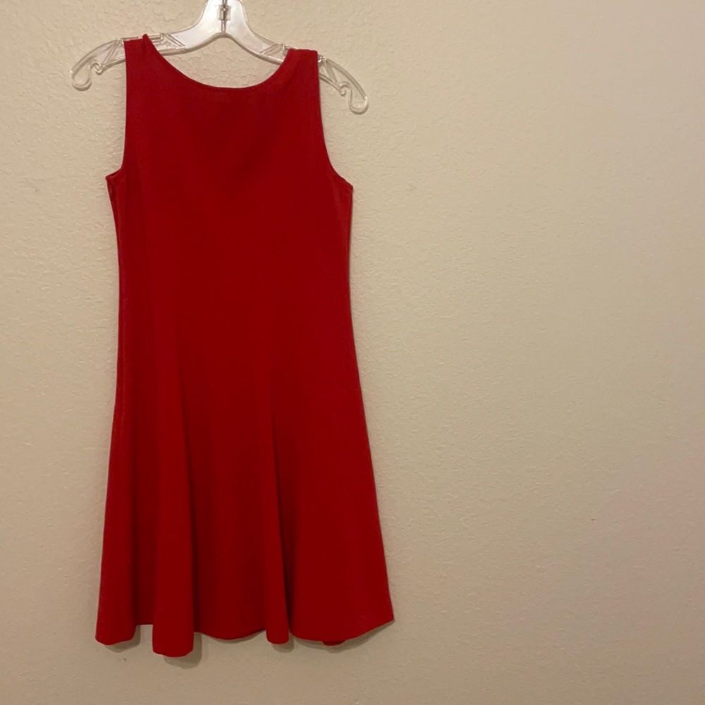 Red LOFT dress